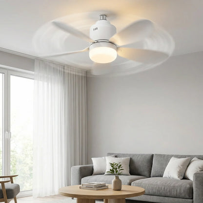 Ventilador de techo con luz LED