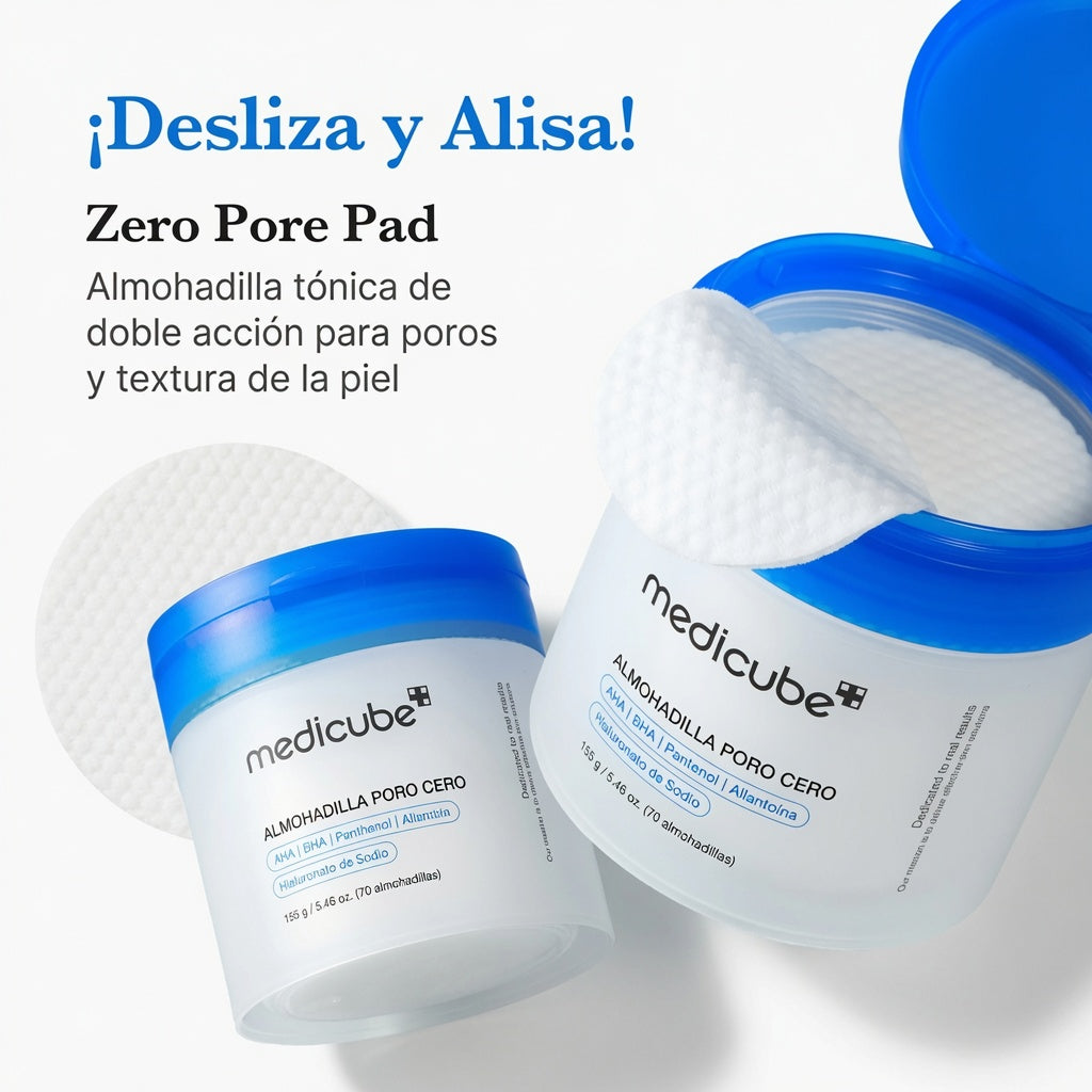 Almohadillas Poro Cero (70 uds.)