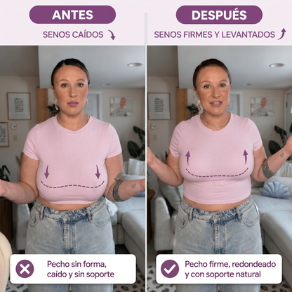 Sujetador sin aros