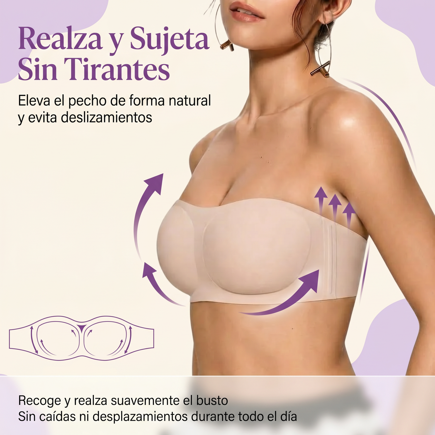 Sujetador Invisible Push-up